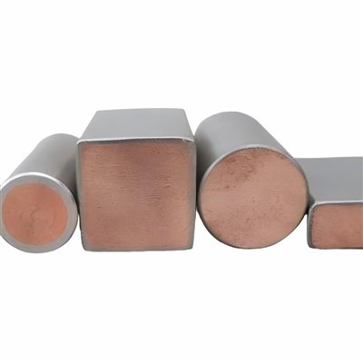 Plakans titāna vara kompozīta stienis